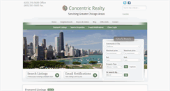 Desktop Screenshot of concentricrealty.com